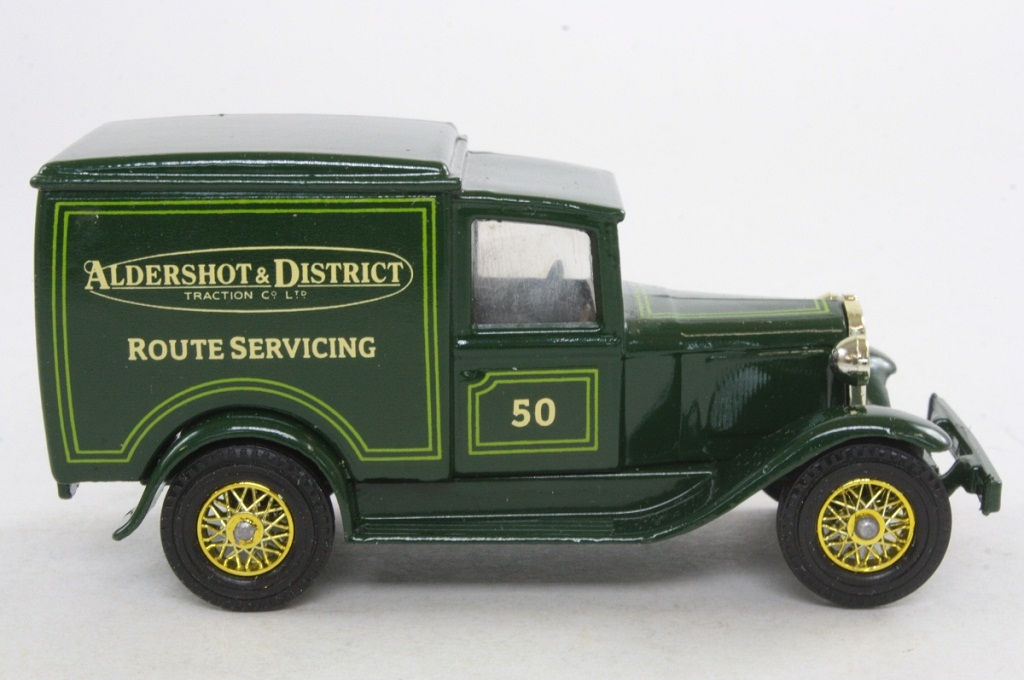 Route Servicing; 1930 Ford Model A Van
